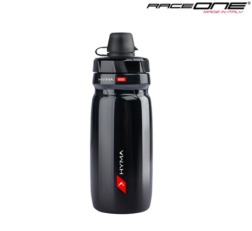 [45012A] BIDON RACEONE HYMA 600ML NOIR AVEC COUVERCLE DE KIT