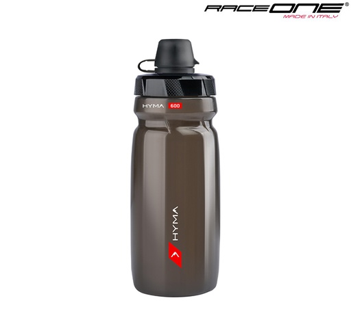 [45012B] BIDON RACEONE HYMA 600ML SMOKE W/KIT COVER