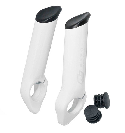 [38501] PROTESIS MANILLAR ALUMINIO BLANCO LARGO 100 MM