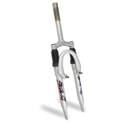 [38517] HORQUILLA SUSP.24" ROSCA 25.4MM (28.6MM EXT) L-200mm PLATA