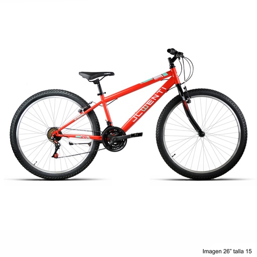 [37327S] BICI 26" MTB HOMBRE ACERO ECO "COOL" ROJO 2027 T-15