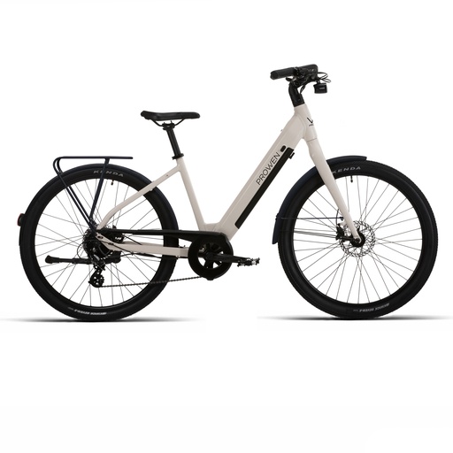 [EB812] E-BIKE CTB 27,5" ALUMINIO CREMA 8V ALTUS MT200 BAFANG 250W / 13Ah