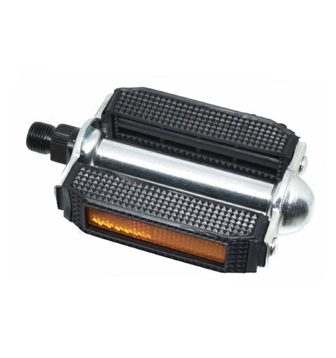 [38549] PEDALES MODELO CLASICO ROSCA 9/16" GOMA/ACERO