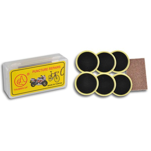 [38574] KIT PARCHES RAPIDOS SIN DISOLUCION 20MM (6 PIEZAS)