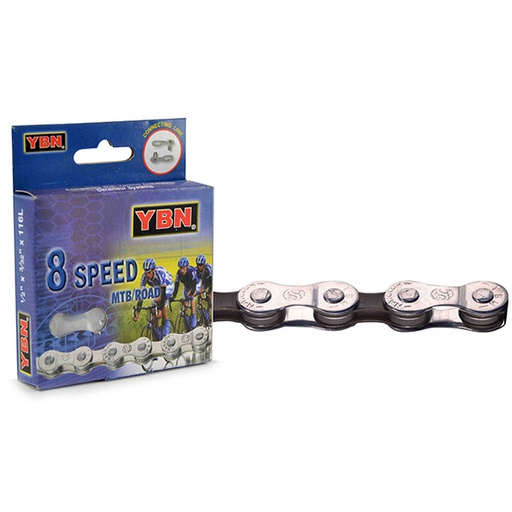 [38603] CADENA 8-VELOCIDADES "YABAN" 1/2"X11/128 QW