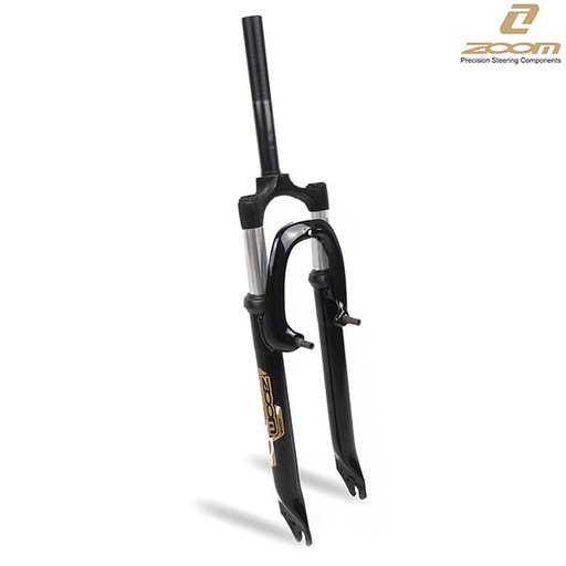 [38699] HORQUILLA SUSP.26" ZOOM ROSCA 22.2MM 1"(25.4MM EXT) L-200mm NEGRO VBRAKE