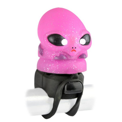 [38759] BOCINA CON LUZ ROJO CON FORMA DE ALIEN 