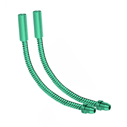 [38762] CURVAS V-BRAKE,FLEXIBLE 2/PCS. VERDE QW