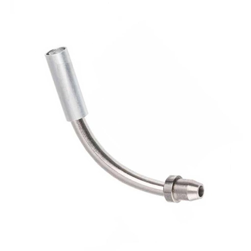 [38785] CURVA V-BRAKE PEQUEÑA,92º,PLATA DE ACERO