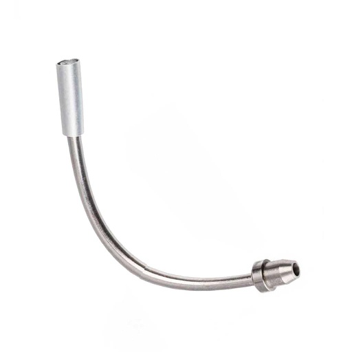 [38786] CURVA V-BRAKE,110º, ACERO INOXIDABLE PLATA