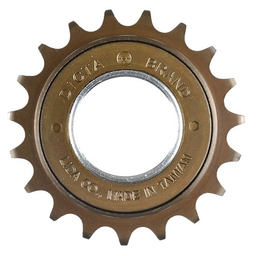 [38825] PIÑON RUEDA LIBRE,19 DIENTES MARRON