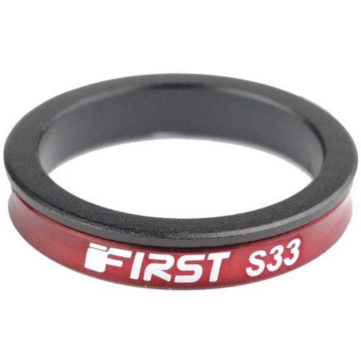 [38843] ESPACIADOR DE DIRECCION 1-1/8".28.6 MM, 6 MM EN ROJO QW