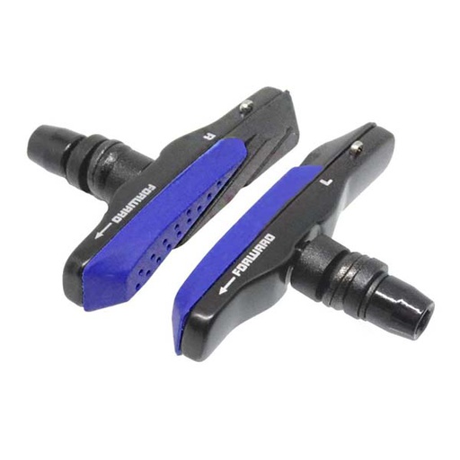 [38900] ZAPATAS AZUL/NEGRO DE 72MM ALUMINIO QW