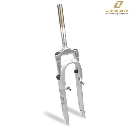 [38902] HORQUILLA SUSP.24" ROSCA 1-1/8" 25.4MM (28.6MM EXT) L-200mm PLATA VBRAKE QW