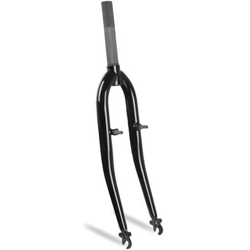 [40009] HORQUILLA 24" ACERO ROSCA  22.2MM 1" L-200mm NEGRA