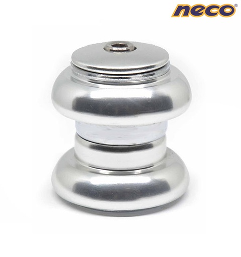 [40155] CONJ. DIRECCION AHEAD 22.2 (1") ALUM PLATA "NECO" BOLAS QW