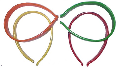 [40222] AROS SUJETA PANTALON, FLORESCENTE