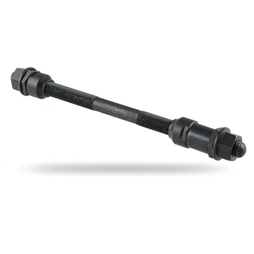 [40283] EJE RUEDA TRASERA DE 6-7 VELOCIDADES ACERO 3/8"X165MM