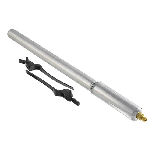 [40475] BOMBA METALICA DE 335-350MM CON RACORD VAL.MOTO