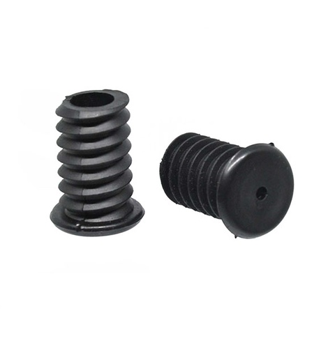 [40760] PAR TERMINAL MANILLAR DE 17.5MM,PLASTICO