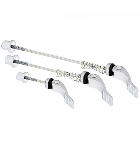 [40958] CONJUNTO CIERRES RAPIDOS ALUMINIO PLATA (110MM/145MM/55MM) 