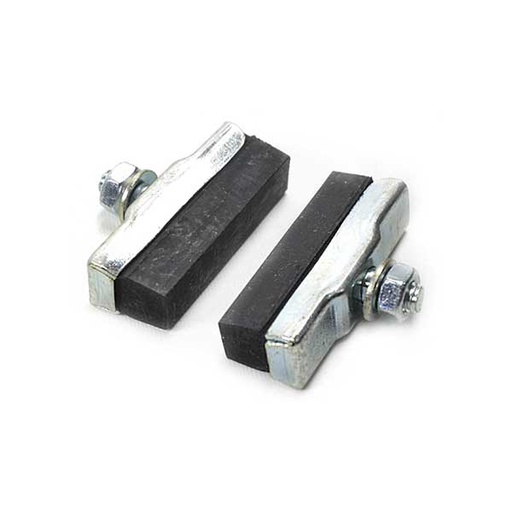 [43009] ZAPATAS FRENO CORRIENTES, SIN PATILLA (2 PIEZAS) 45MM QW