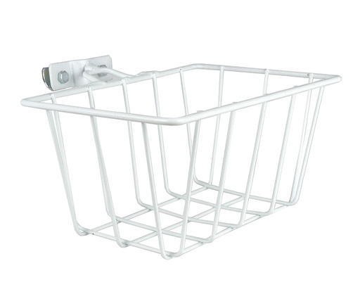 [43019] CESTA 20" COLOR BLANCO 22X11CM