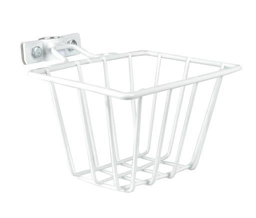 [43020] CESTA 16" COLOR BLANCO 17X10CM