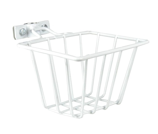 [43020] CESTA 16" COLOR BLANCO 17X10CM