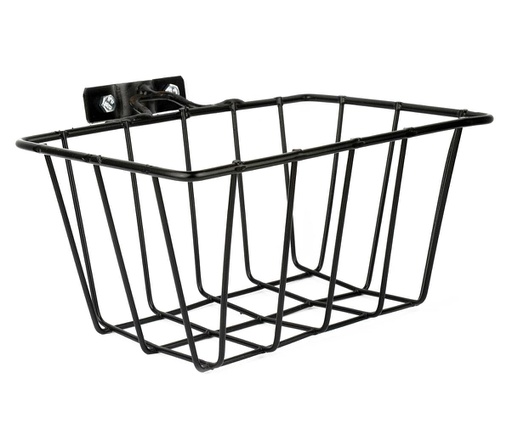 [43047] CESTA 20" MEDIANO COLOR NEGRO 22X11CM