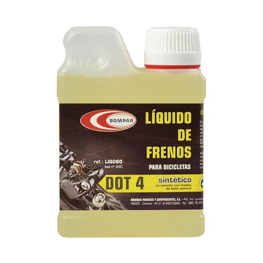 [67022] LIQUIDO FRENOS SINTETICO 250CC PARA TODAS LAS MARCAS