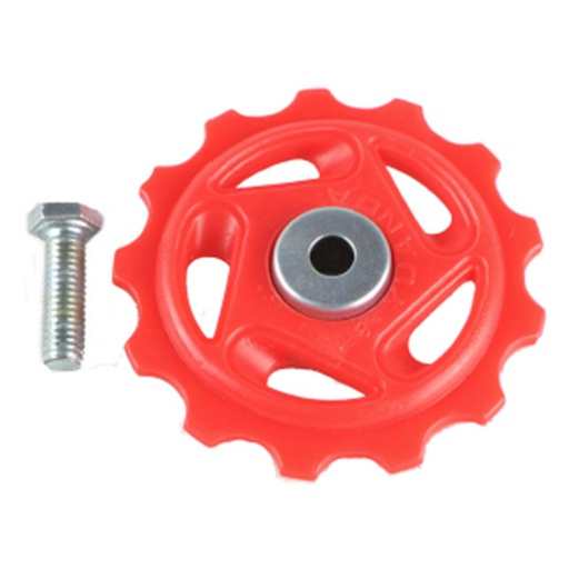 [26032] RULETA CAMBIO TRAS. EN COLOR ROJO PARA CAMBIO INDEX