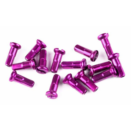 [79301] CABEZILLAS RADIOS ALUMINIO LILA (144 PIEZAS)