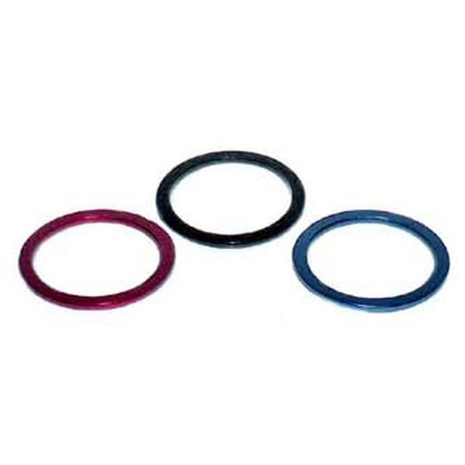 [79585] ESPACIADOR DIRECCION DE 22.2MM (1") 2MM NEGRO