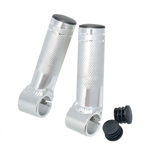 [79664] PROTESIS MANILLAR ALUMINIO PLATA L:100MM