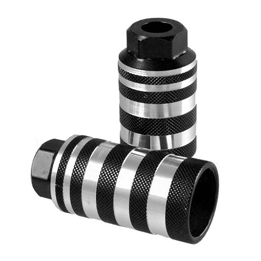 [79684] POSAPIES ALUMINIO EN NEGRO,50X110MM 26T QW