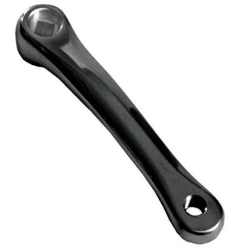 [79795] BIELA IZQUIERDA NEGRO 170MM,ALUMINIO 