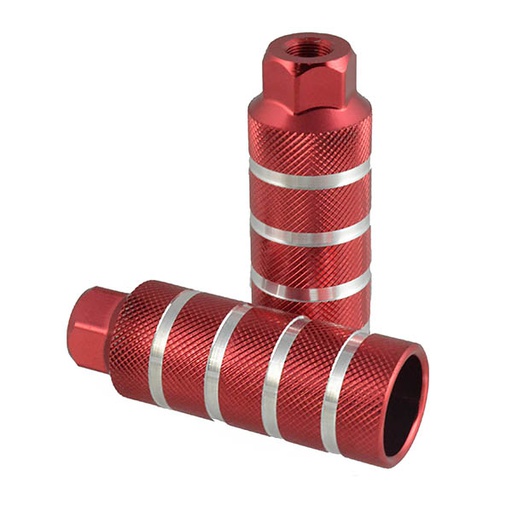 [79913] POSAPIES ALUMINIO ROJO 38X110MM,3/8"X26T