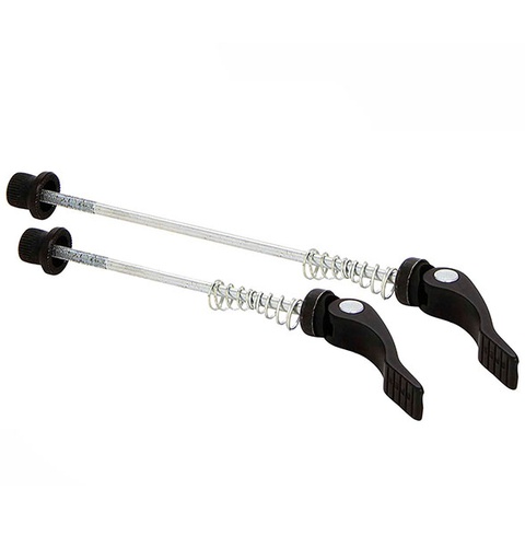 [79952] CONJUNTO CIERRES RAPIDOS ALUMINIO EN NEGRO (2 PIEZAS)