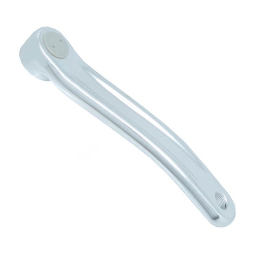 [80182] BIELA IZQUIERDA 170MM ALUMINIO PLATA