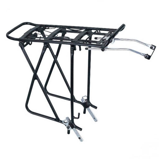 [80445] PORTABULTOS 24"-28" ALUMINIO NEGRO, NIVELANTE