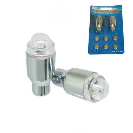 [80467] TAPONES VALVULA CON LUZ EN PLATA,JY-508