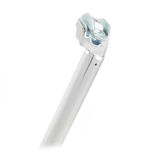 [80489] TIJA ALUMINIO PLATA DE 25.4MM X 350MM