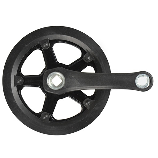 [80645] JGO.BIELAS 114MM 32D ACERO PLASTIFICADO NEGRO