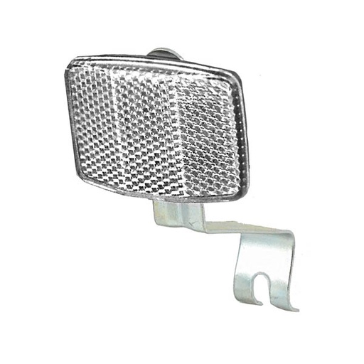 [80698] REFLECTOR DELANTERO CON SOPORTE ACERO