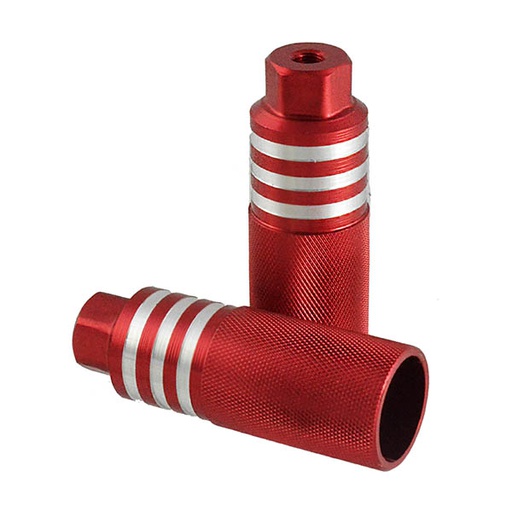 [80791] POSAPIES ALUMINIO ROJO (CHF-05C),38X26T
