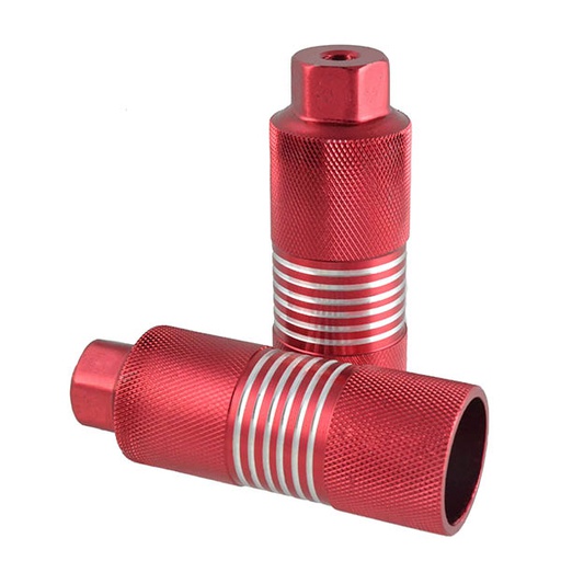 [80798] POSAPIES ALUMINIO EN ROJO (CHF-05D),38X26T