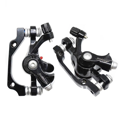 [80865] CONJUNTO FRENOS DISCO ALUMINIO NEGRO (FDA02)