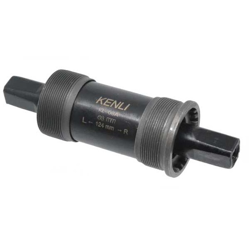 [80901] EJE PEDALIER SELLADO 124.5MM x 68W "KENLI" 