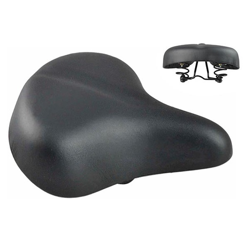 [80995] SILLIN NEGRO C/MUELLES 250x240mm